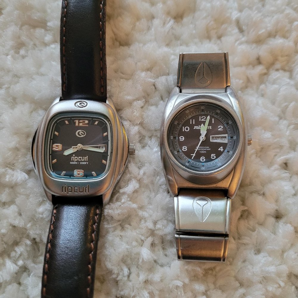 Womens Nixon and Rip Curl watches - 5.5" wrist